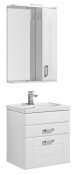 Aquanet Мебель для ванной &quot;Рондо 70&quot; белый (2 ящика)
