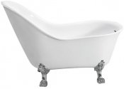 BelBagno Акриловая ванна BB08-CRM, ножки BB-LEG-LION-CRM