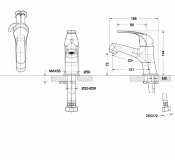 Bravat Смеситель для раковины Fit F1135188CP-RUS