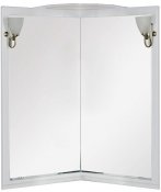 Aquanet Зеркало для ванной &quot;Луис 70&quot; угловое белое (171916)