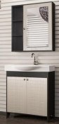 Style Line Мебель для ванной Кантри 75 венге/лен белый