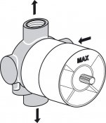 Ideal Standard Скрытая часть A2393NU