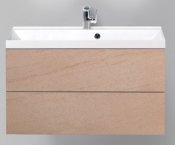 BelBagno Тумба с раковиной REGINA 900 Rosso Basalto