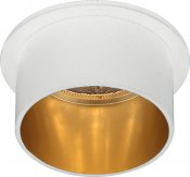 Feron Светильник встраиваемый DL6005 потолочный MR16 G5.3 белый/золото
