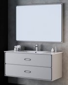 Smile Мебель для ванной Монтэ 120 светло-серый