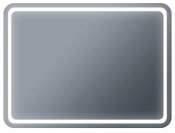Бриклаер Зеркало Эстель-1 100 LED, сенсор на корпусе