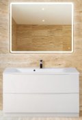BelBagno Мебель для ванной напольная MARINO 1000 Bianco Lucido, TCH