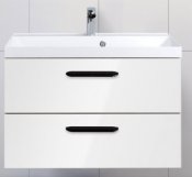 BelBagno Тумба с раковиной AURORA 800 Bianco Lucido