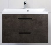 BelBagno Тумба с раковиной AURORA 800 Cemento Scuro