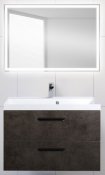 BelBagno Мебель для ванной AURORA 800 Cemento Scuro, TCH