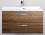 BelBagno Тумба с раковиной AURORA 900 Rovere Tabacco, ручки хром