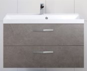 BelBagno Тумба с раковиной AURORA 900 Pietra Grigio, ручки хром