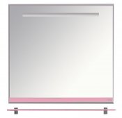 Misty Зеркало для ванной Джулия 90 розовое