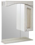 Mixline Зеркало-шкаф Крит 60 патина золото