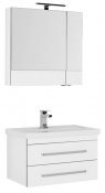 Aquanet Мебель для ванной "Сиена 70" белая подвесная (196507)