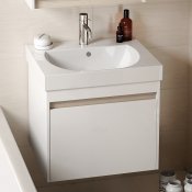 Kerama Marazzi Тумба с раковиной BUONGIORNO 60 белая с 1 ящиком