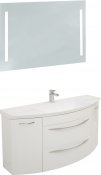 De Aqua Мебель для ванной Лонг 140, зеркало Экстра EXT V 150 F