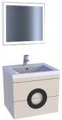 De Aqua Мебель для ванной Форма 60, зеркало Сити