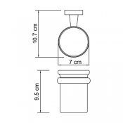 WasserKRAFT Стакан для зубных щеток &quot;Lippe K-6528&quot;