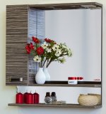 Sanflor Зеркало-шкаф Техас 60 венге, зебрано, L