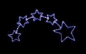 Feron Световая фигура Звездопад LT010 белый/синий