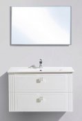 BelBagno Мебель для ванной ATRIA 850 Bianco Lucido, 2 ящика