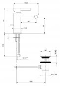 Webert Смеситель для биде DoReMi DR840102015 хром