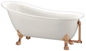 BelBagno Акриловая ванна BB06-1700-BRN, ножки BB-LEG-LION-BRN