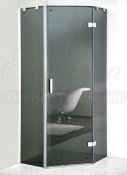 Elegansa Душевой уголок &quot;TRAPEZ&quot; GREY (331) 90 см. с поддоном