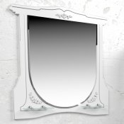 Edelform Зеркало для ванной Luise-II 100, белый матовый