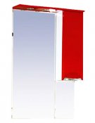 Misty Зеркальный шкаф Жасмин 65 R красный, пленка