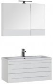 Aquanet Мебель для ванной Верона 90 белая подвесная (230312)