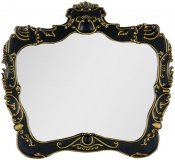 Demax Зеркало для ванной Афины 92 черное/золото