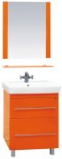 Misty Мебель для ванной Елена 60 оранжевая