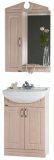 Водолей Мебель для ванной Капри 55 L дуб