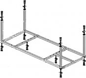 Cezares Каркас для ванны EMP-180-80-MF