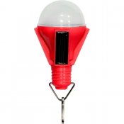 Feron Декоративный светильник на солнечной батарее "Лампочка" PL262 красный