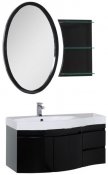 Aquanet Мебель для ванной Опера 115 L черная (169415)