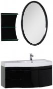 Aquanet Мебель для ванной Опера 115 R черная (169419)