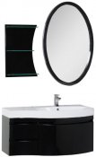 Aquanet Мебель для ванной Опера 115 R с ящиком черная (169453)