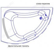 Радомир  Панель фронтальная Радомир Альбена