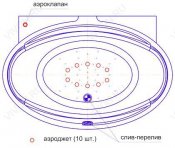 Радомир  Комплект аэромассажа Радомир Лагуна