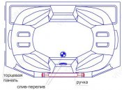 Радомир  Панель торцевая Радомир Конкорд левая