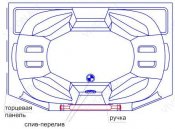 Радомир  Панель торцевая Радомир Конкорд левая