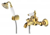 Bravat Смеситель для ванны Art F675109G-B золото