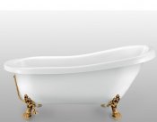 Magliezza Акриловая ванна на лапах Alba (168,5х72,5) ножки бронза