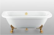 Magliezza Акриловая ванна на лапах Elena (168,5х78) ножки бронза
