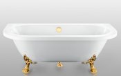 Magliezza Акриловая ванна на лапах Elena (168,5х78) ножки золото