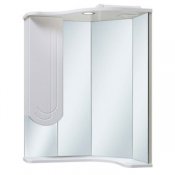 Runo Зеркало-шкаф для ванной Бис 40 L угловое
