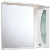 Runo Зеркало-шкаф для ванной Линда Люкс 85